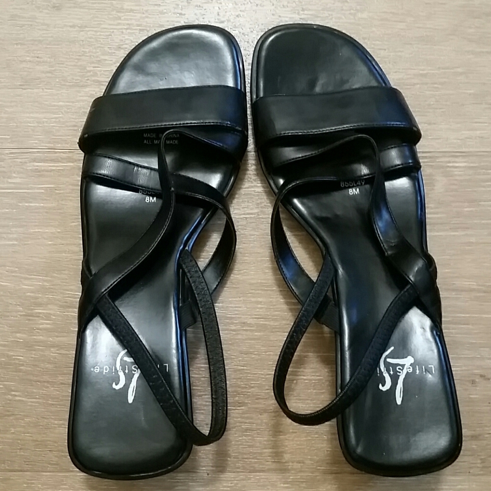 Life stride Orthopedic strappy sandals